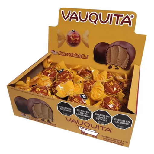 Vauquita Bombon with Peanut Cream Filling and Wafer 450g/0.99lb