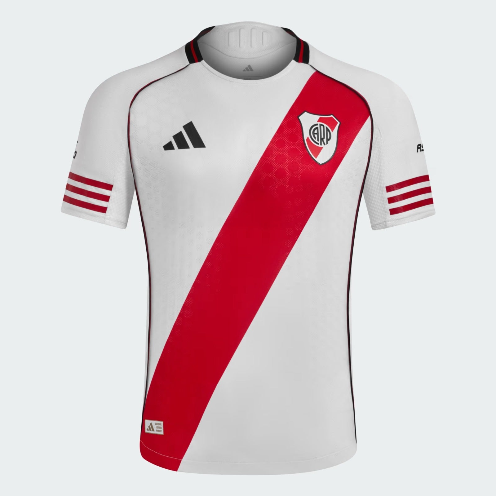 River Plate 25/26 Authentic Home Jersey - Adidas Player Version for Men