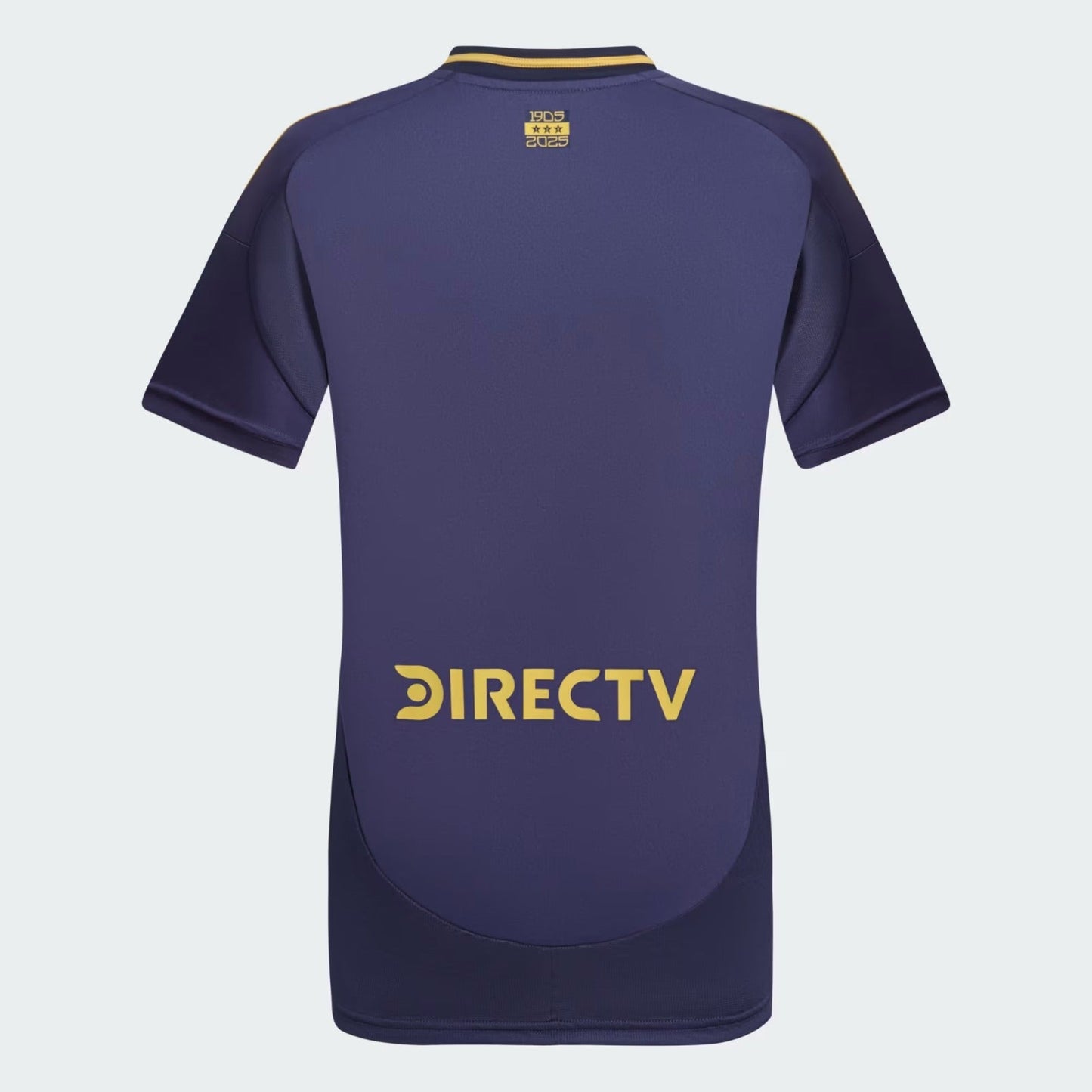 Boca Juniors 24/25 Women’s Third Jersey – Back view with club logo and yellow star design