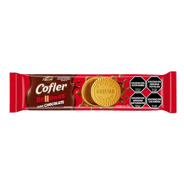 Cofler Choco Cookies - Vanilla Cookies Filled with Chocolate Cream 85g/3.6 oz