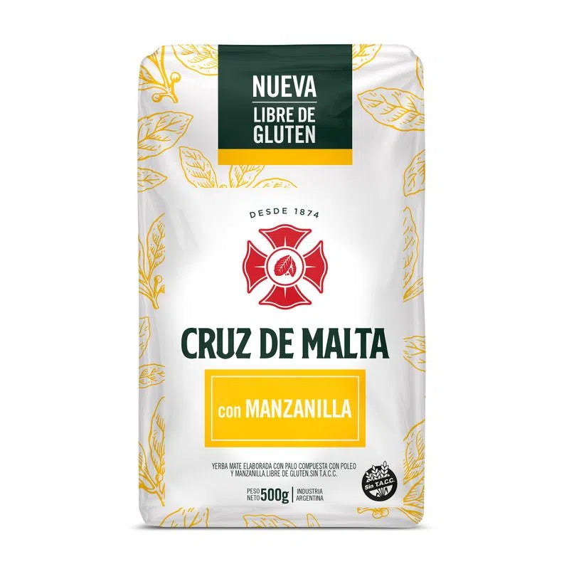 Cruz de Malta Yerba Mate with Chamomile 500g