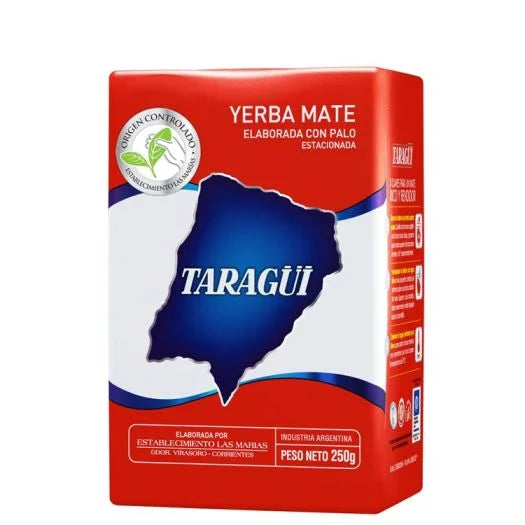 Taragüi Yerba Mate Classic Flavor (with Stems) from Las Marías 250g / 0.55 lb