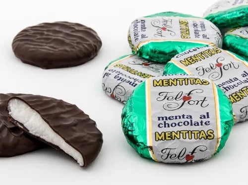 Felfort Mentitas – Milk Chocolate Bonbons Filled with Mint Cream - 30u. 480g/1.05lb