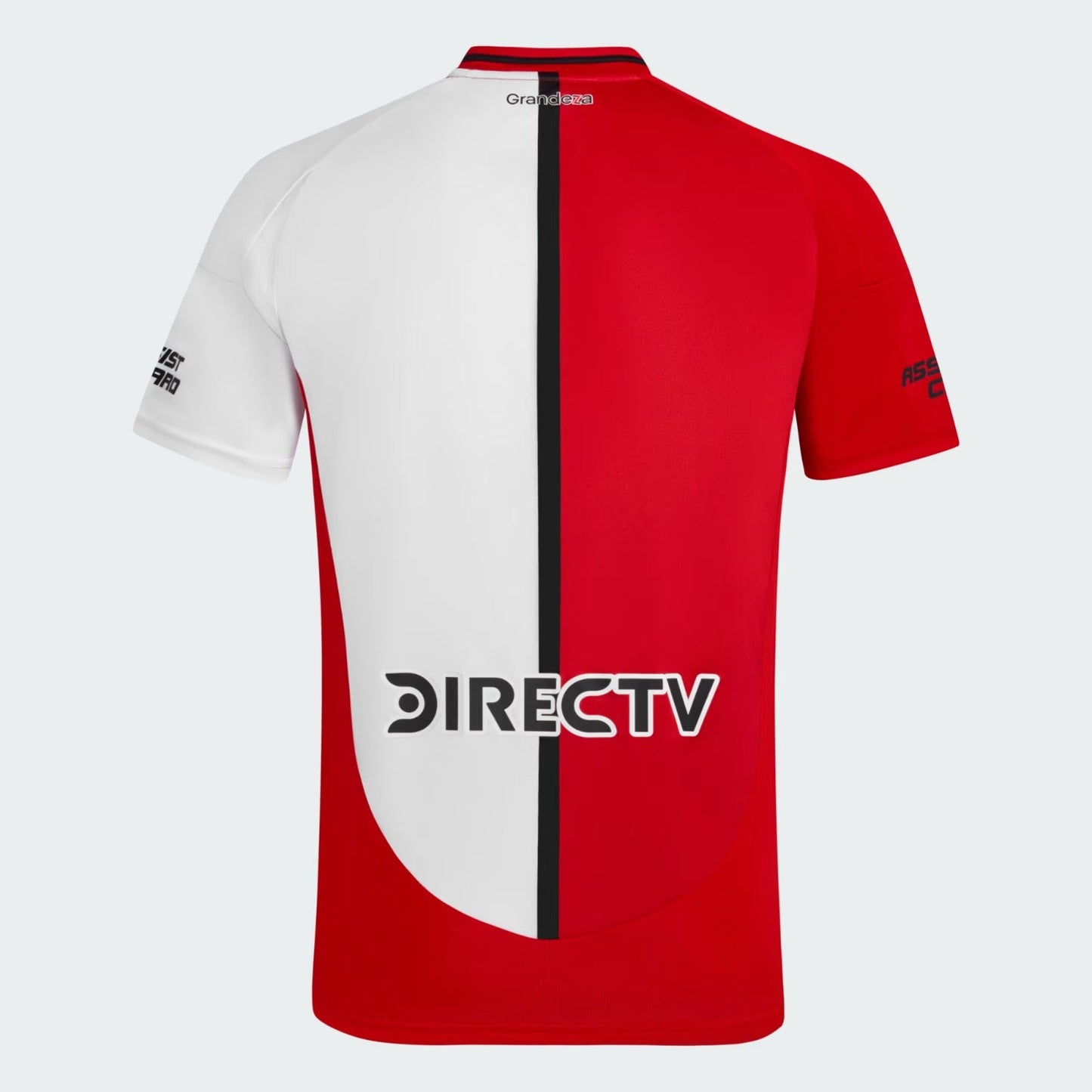 River Plate 24/25 Men’s Third Jersey – Back view with contrasting red and white color scheme