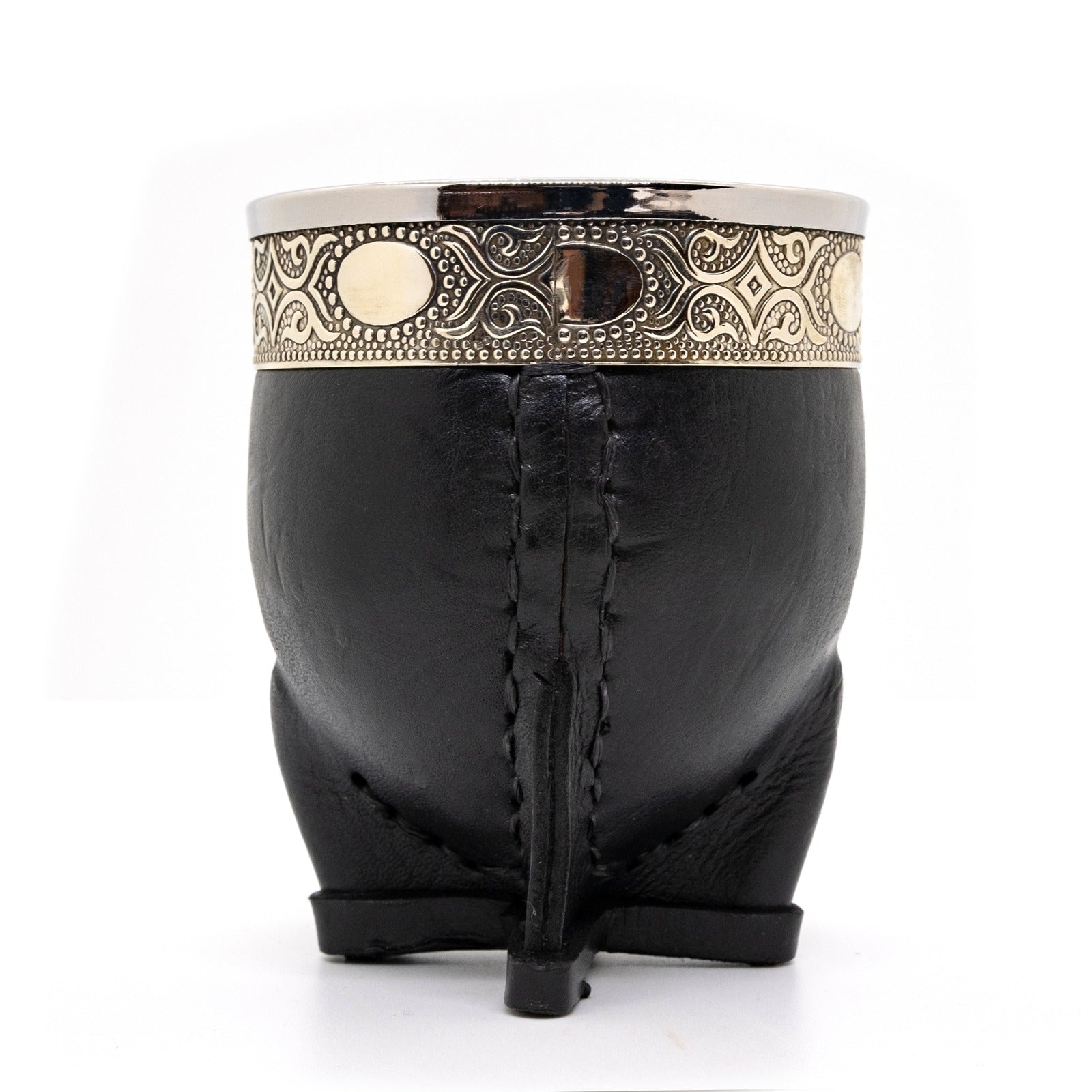 Imperial Original Black Leather Premium Mate with Alpaca & Steel Rim