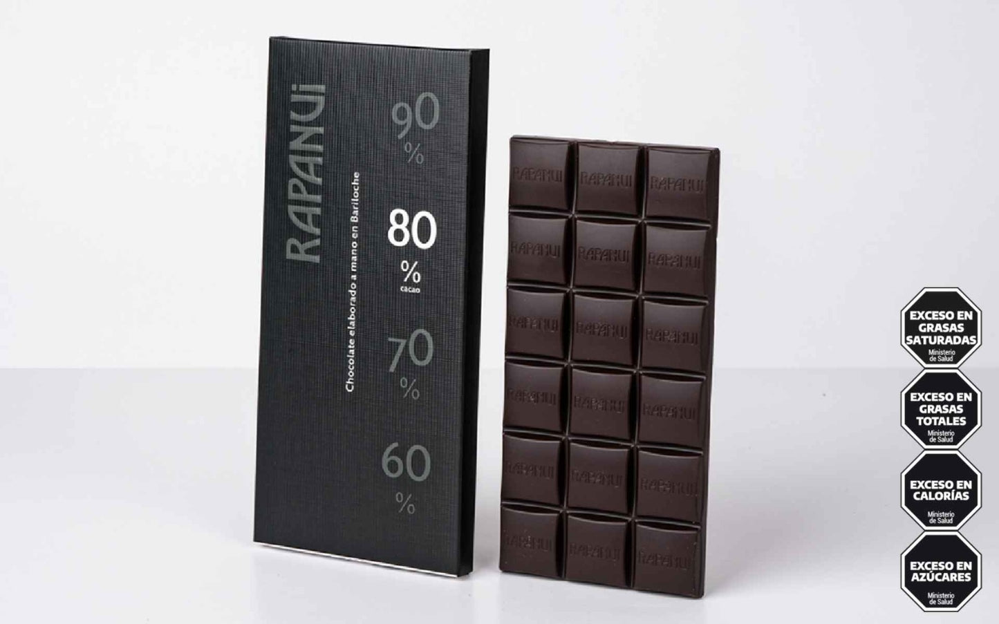 Rapanui Dark Chocolate 80% Cacao (80g)