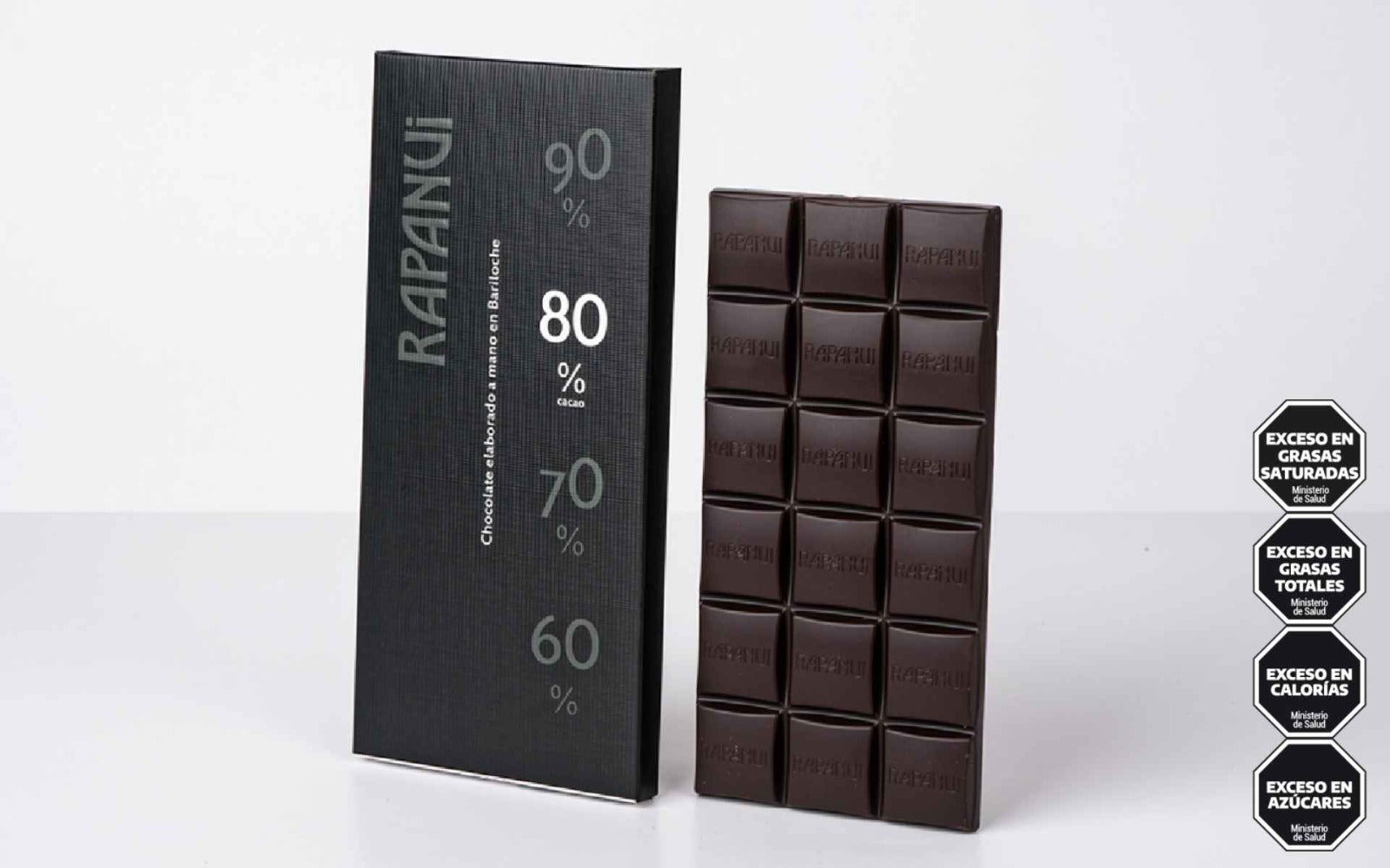 Rapanui Dark Chocolate 80% Cacao (80g)