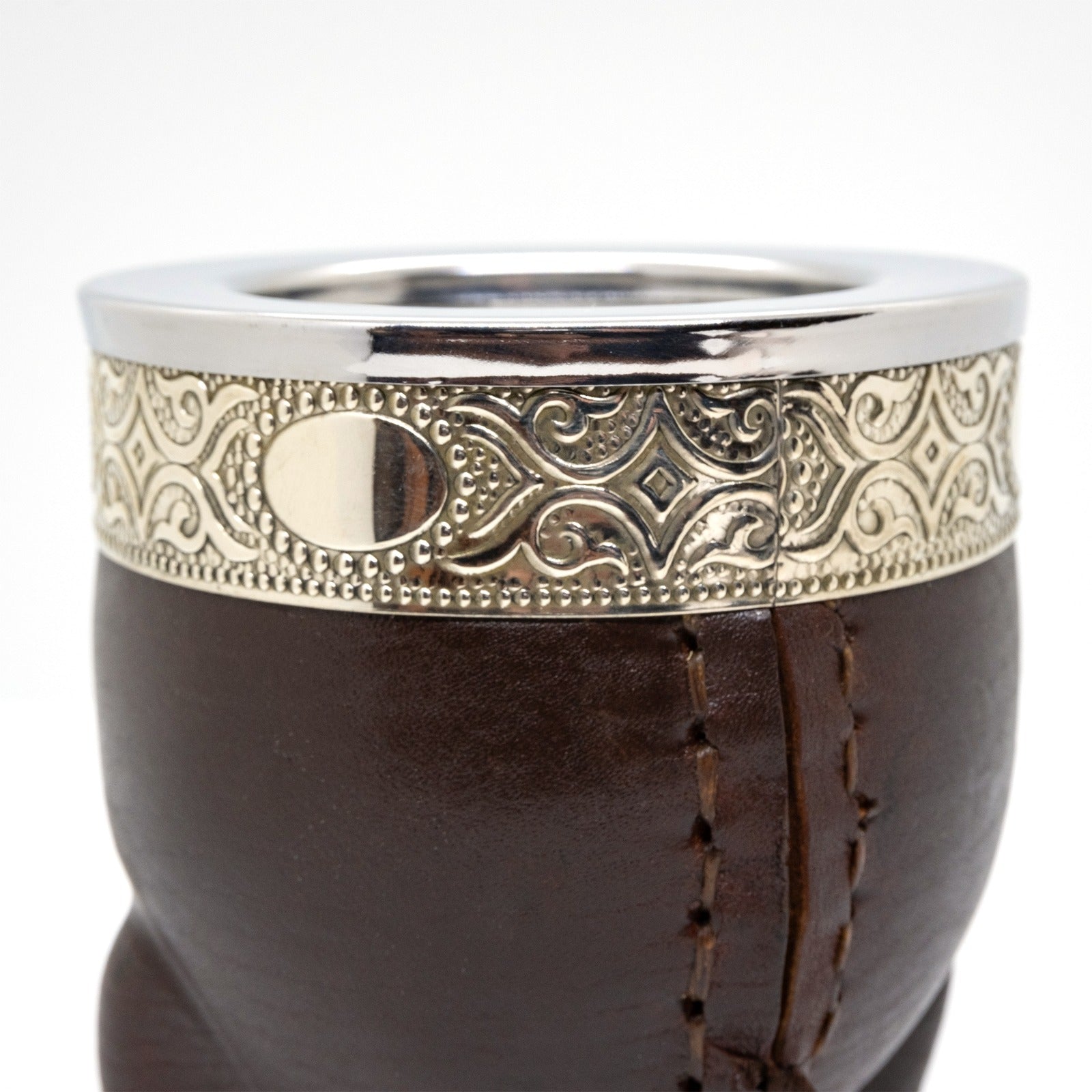 Imperial Original Brown Leather Premium Mate with Alpaca & Steel Rim