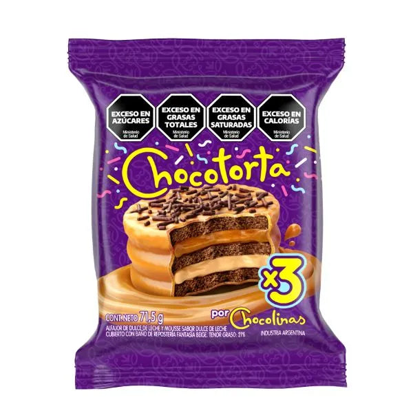 Alfajor Chocotorta by Chocolinas 71.5g / 2.52 oz – The Ultimate Fusion of Argentina’s Most Beloved Desserts