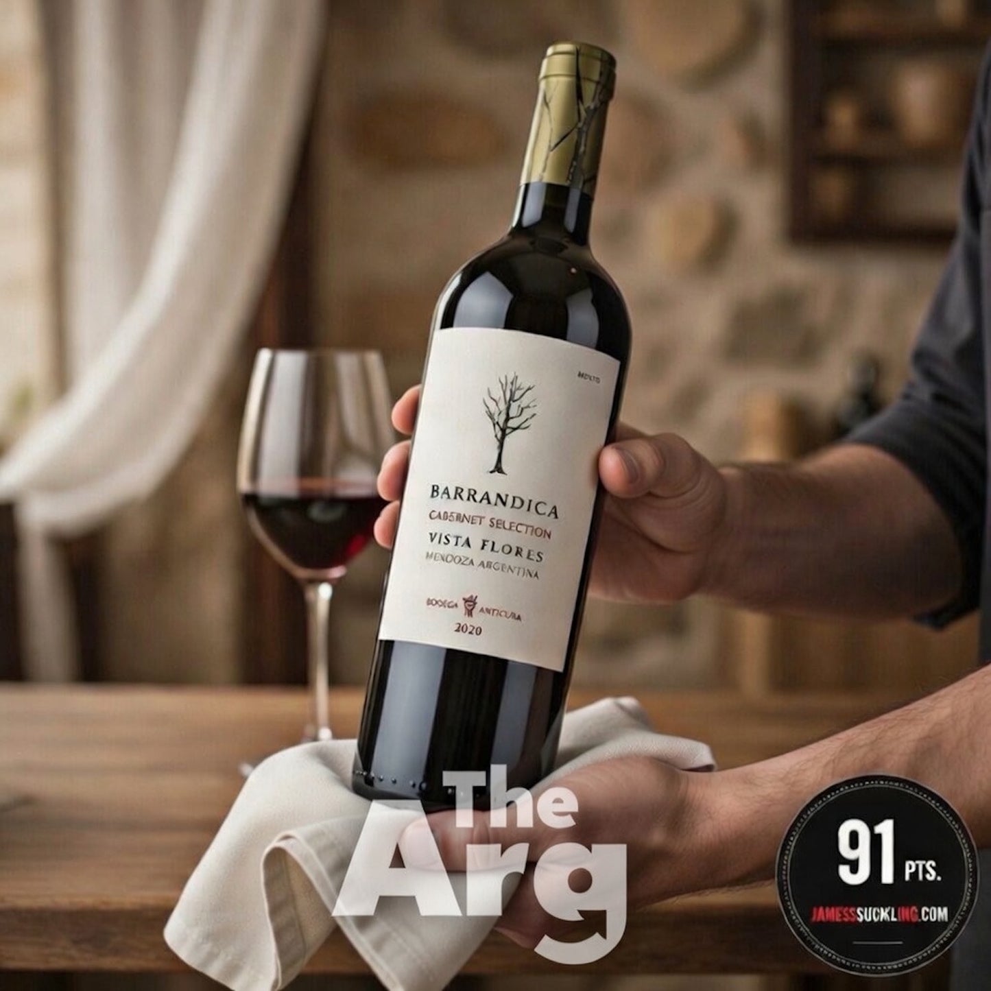 Antucura Barrandica Cabernet Sauvignon – Uco Valley Red Wine (750ml) ( 6 Bottles )