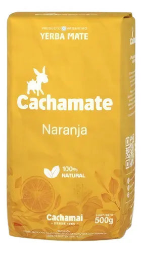Yerba Mate Cachamate Orange 500g / 1.1lb