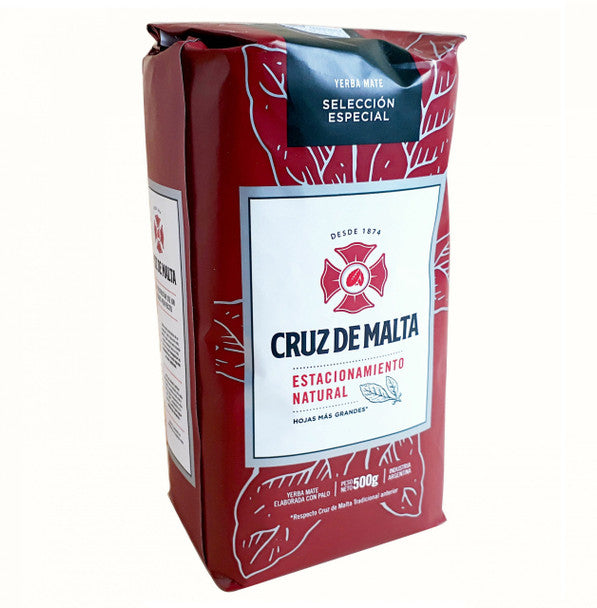 Yerba Mate Cruz Malta Estacionamiento Natural 500g/1.1lb