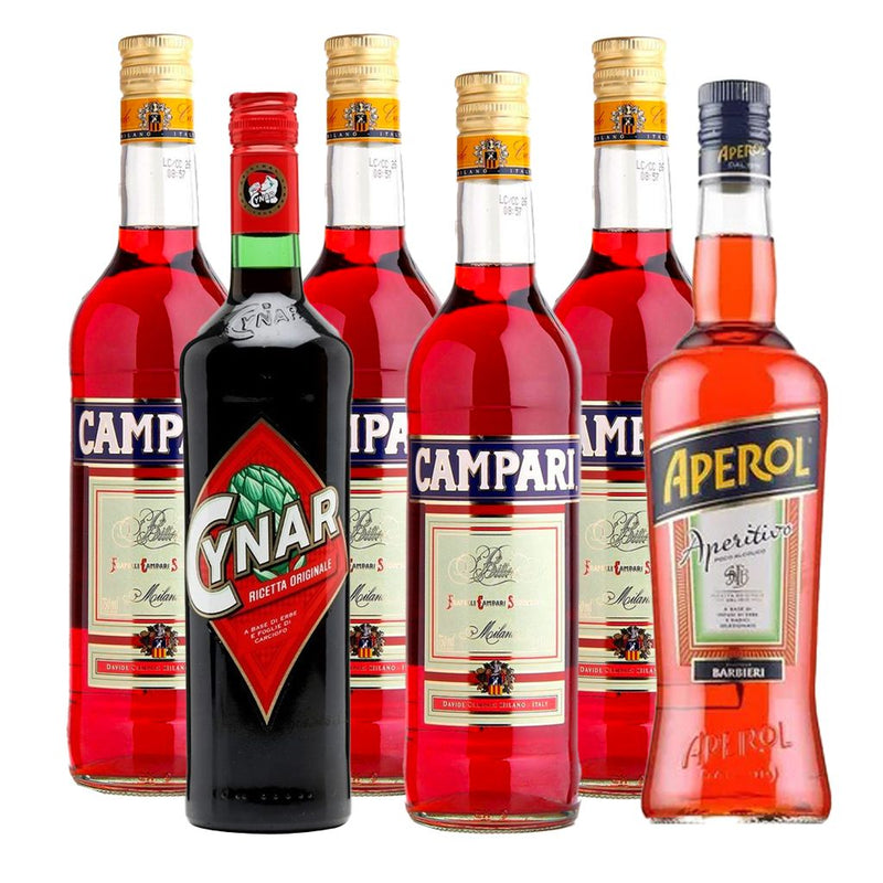 Cocktail Mix 13 - Campari - Cynar - Aperol