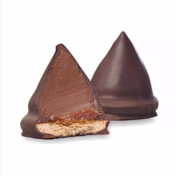 Jorgito Conitos – Dulce de Leche Filled Cone Cookies Covered in Milk Chocolate 408g/0.88lb (Box of 12u.)