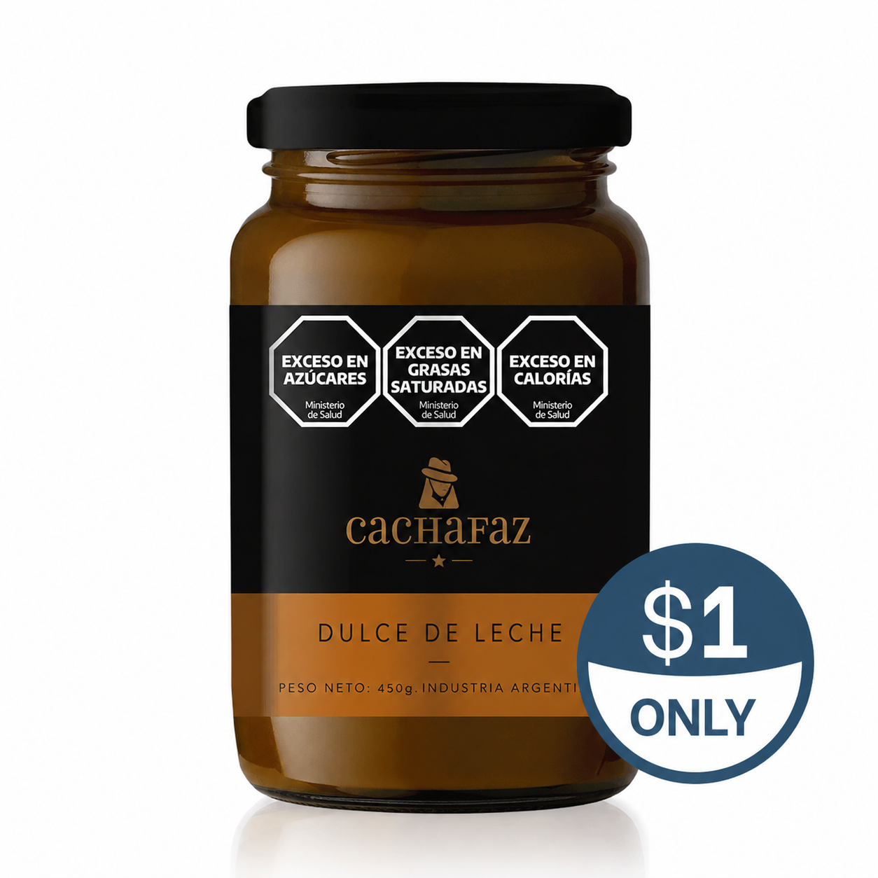 LIMITED OFFER – Cachafaz Dulce de Leche 450 g for Only $1