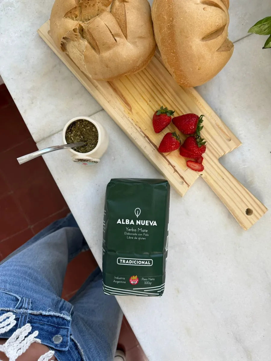 Yerba Mate Alba Nueva Tradicional 500 g / 1.1 lb – Authentic Argentine Yerba with Balanced Grind