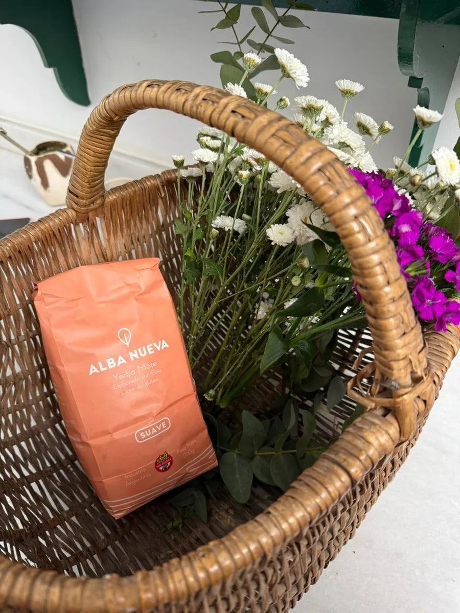 Yerba Mate Alba Nueva Suave 500 g / 1.1 lb – Smooth & Long-Lasting Argentine Blend