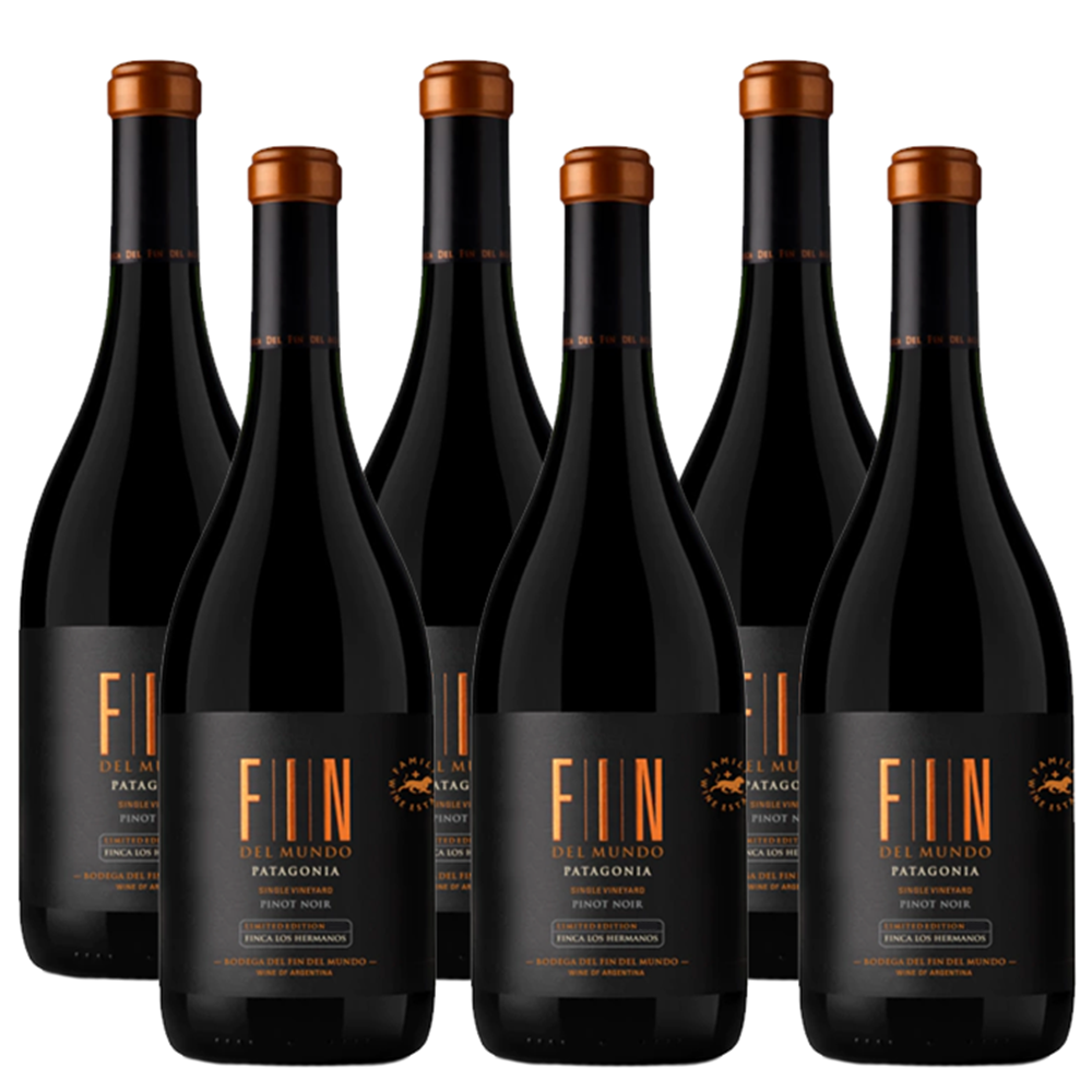 Fin del Mundo FIN Single Vineyard Pinot Noir 750ml (6 bottles)