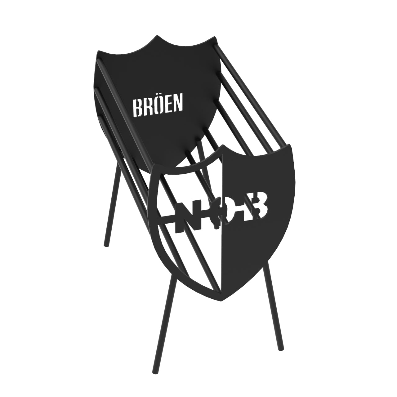 Brasero Leñero Newell’s Old Boys Broen Fire Basket