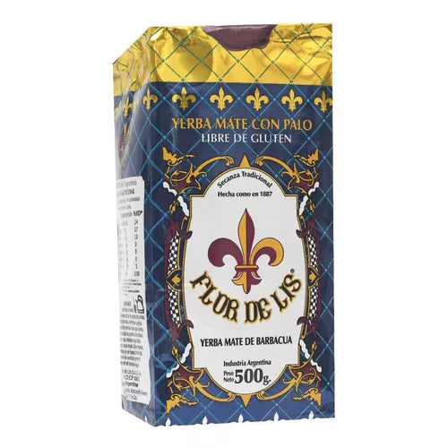 Flor de Lis Barbacuá Yerba Mate 500g/1.1lb