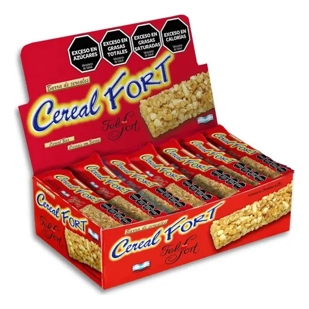 Felfort Cereal Fort - Classic Cereal Bar by Felfort 23g – (Box of 24u.)