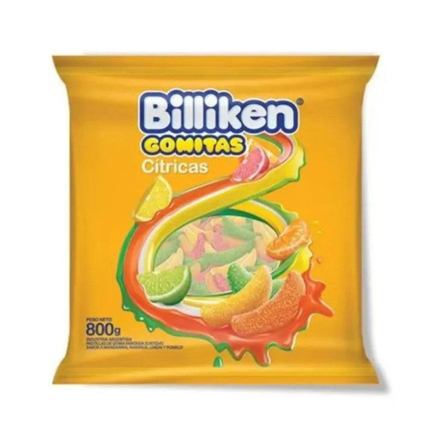 Billiken Citrus Gummies – Large Bag 800g / 28.2 oz