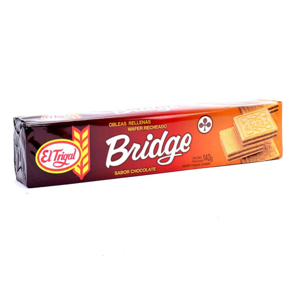 Bridge Wafers Chocolate Flavor 140g/4.93oz