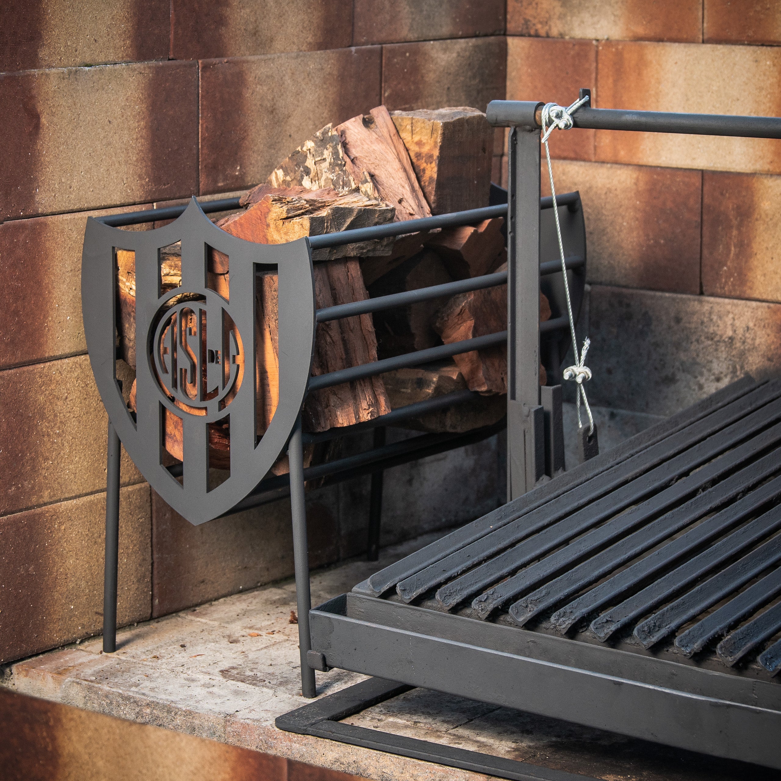 Brasero Leñero San Lorenzo Broen Fire Basket