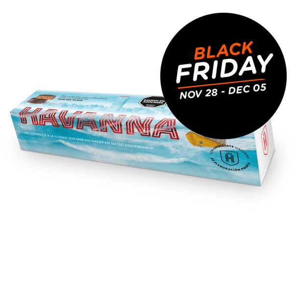 Black Friday Havanna Mar Del Plata Edition Alfajor with Dark Chocolate, Creamy Dulce de Leche & Sea Salt (box of 8)