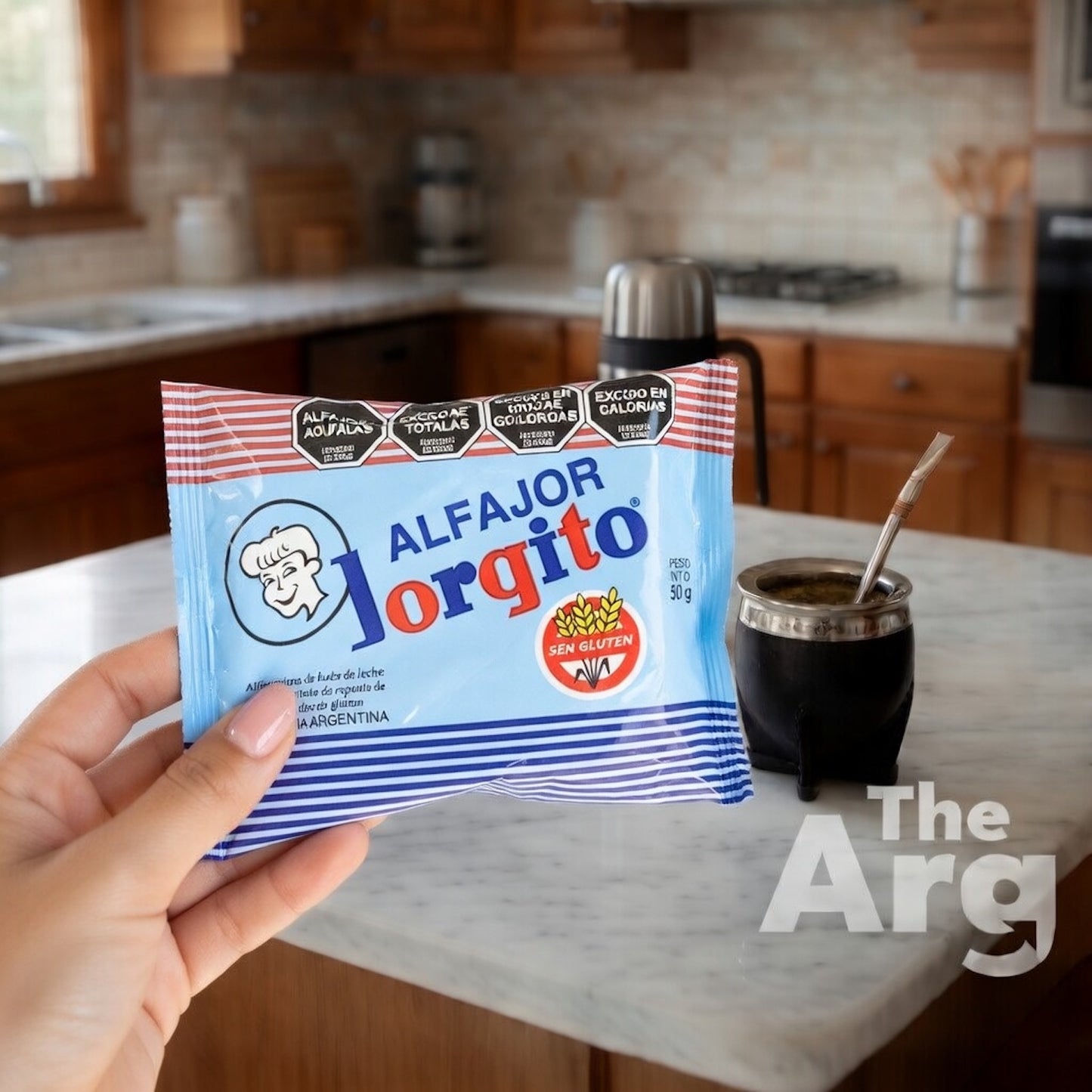 Jorgito Gluten-Free Alfajor with Dark Chocolate Coating and Dulce de Leche Filling 50g