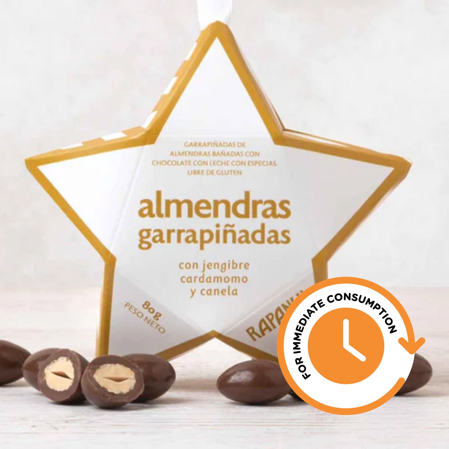 SALE Rapanui Almond Star with Candied Almonds