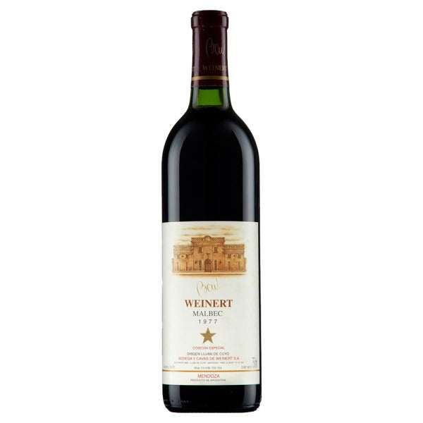 1977 Weinert Malbec Estrella 750ml - Exclusive Age-Worthy Wine