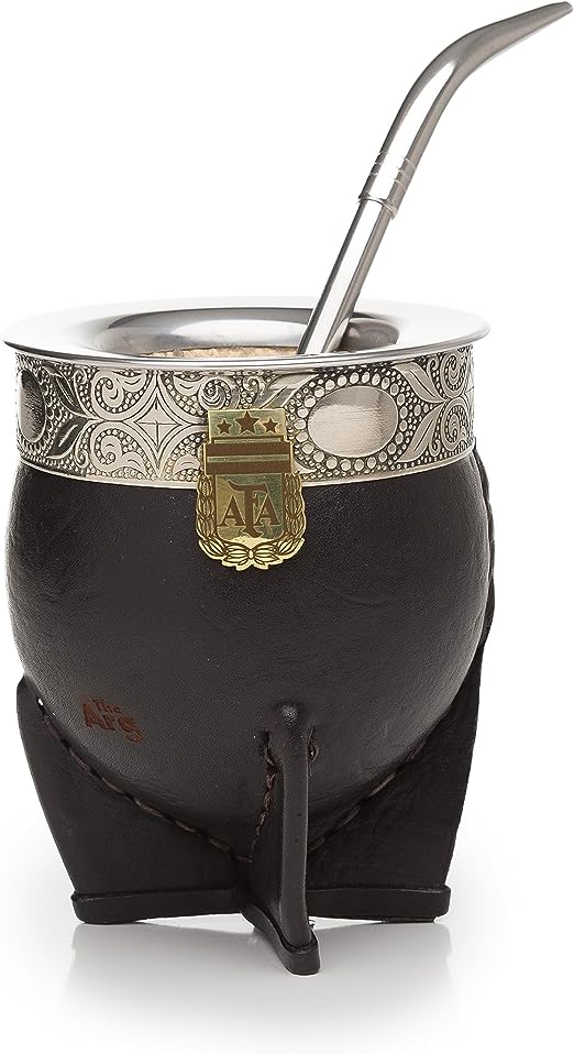 Mate Imperial The Argentino Messi World Cup Champion Limited Edition + Stainless Steel Straw