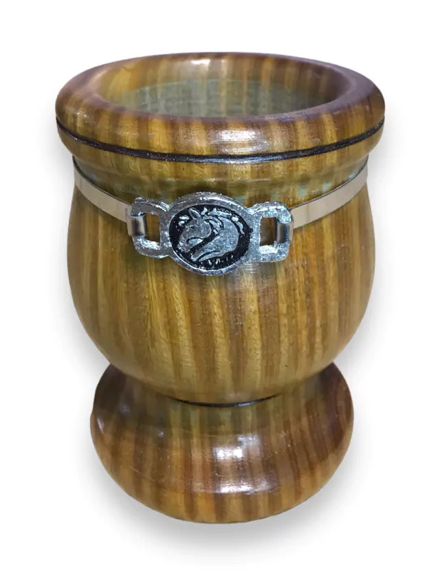 Mate of Palo Santo with Aluminum Pendant