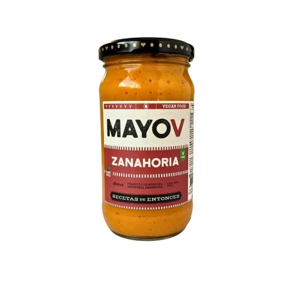 Mayo V - Mayonesa Vegana Sabor Remolacha de Reecetas de Entonces 270g.