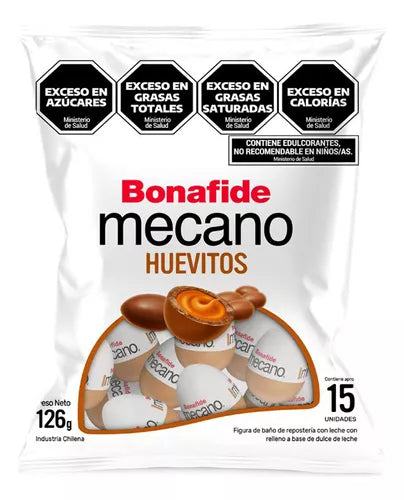 Mini Easter Eggs Mecano Dark Chocolate 126g - Dark chocolate mini Easter eggs.