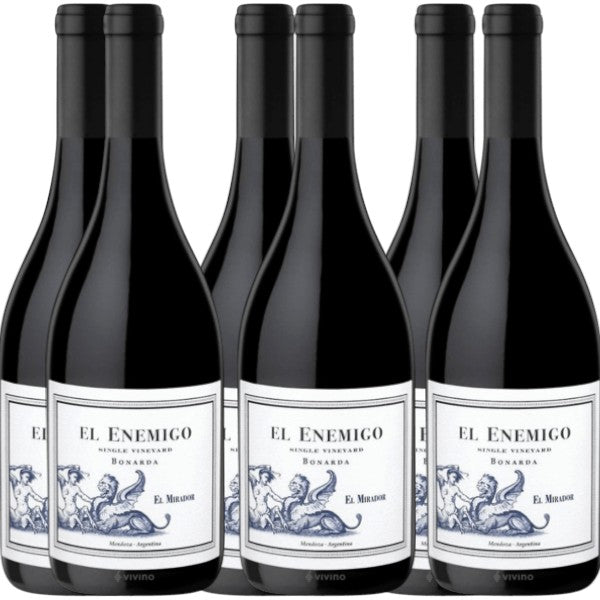 El Enemigo Bonarda Single Vineyard "El Mirador" 750ml (6 Bottles)
