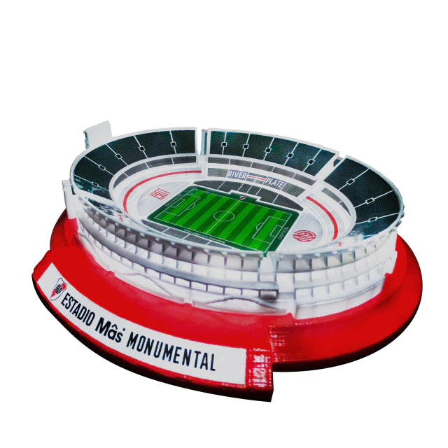 Réplica del Estadio River Plate con Luz "El Monumental"
