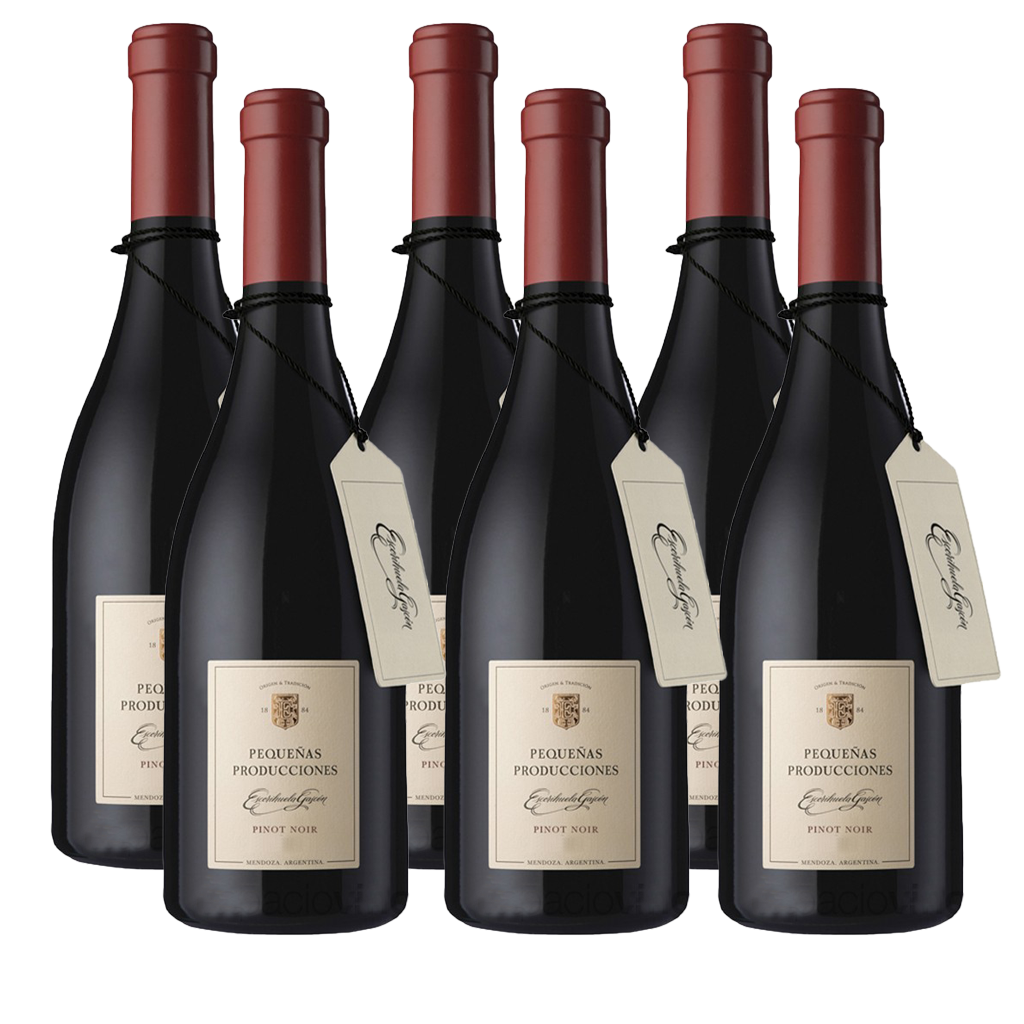 Escorihuela Gascón Pequeñas Producciones Pinot Noir 750ml (6 bottles)