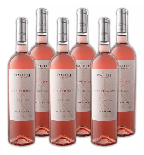 Piattelli Vineyards Rose of Malbec 750ml (6 Bottles)