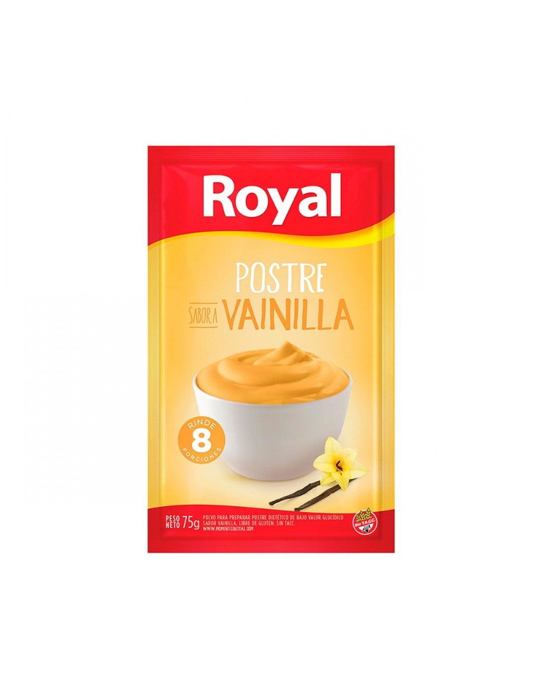 Royal Vanilla Flavor Dessert 75g