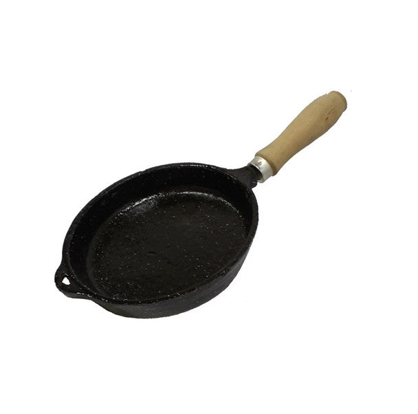Provoletera - Iron Provolone Melting Pan with Wooden Handle