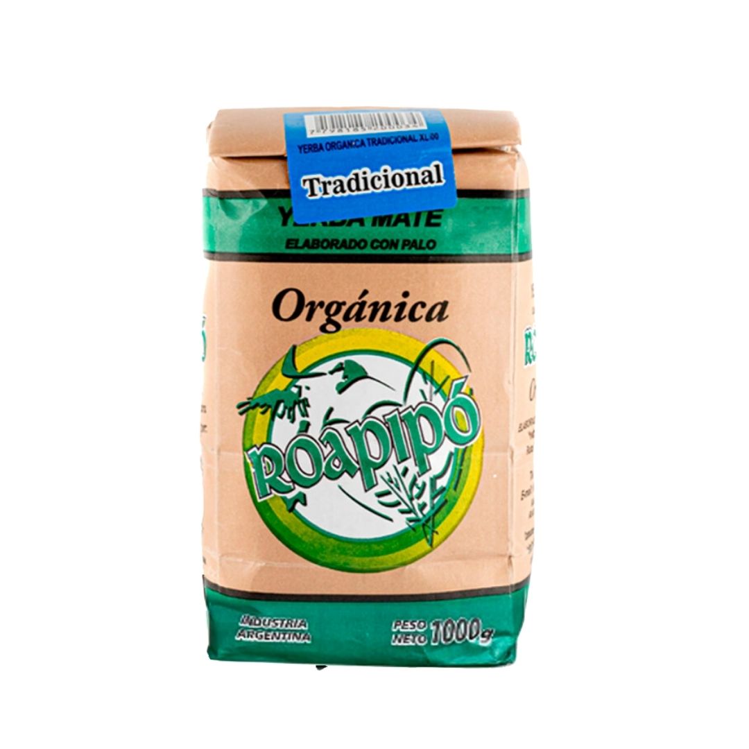 Yerba Mate Roapipo Traditional Organic 1000g/2.2lb