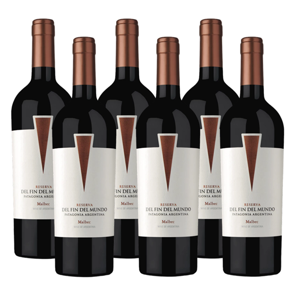 Reserva Del Fin del Mundo Malbec 750ml (6 bottles)