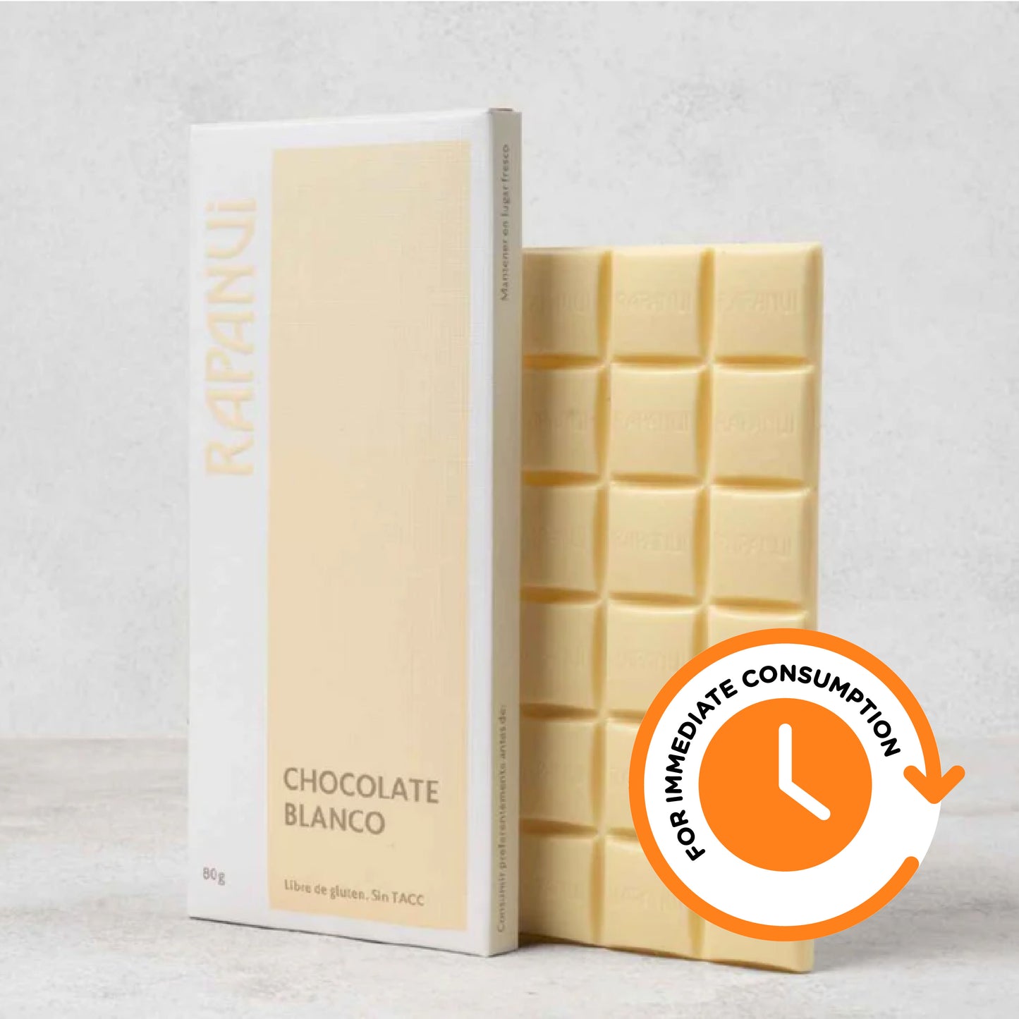 SALE Rapanui White Chocolate Bar (80g)