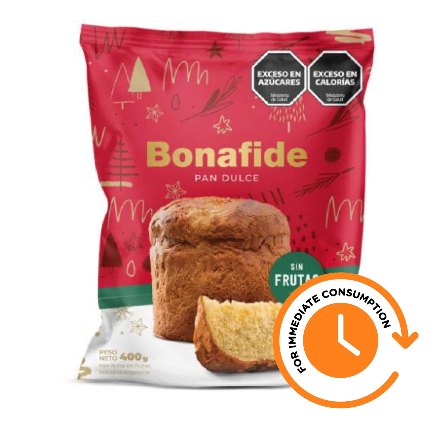 Bonafide Sweet Bread without Fruits 400 g / 14.1 oz