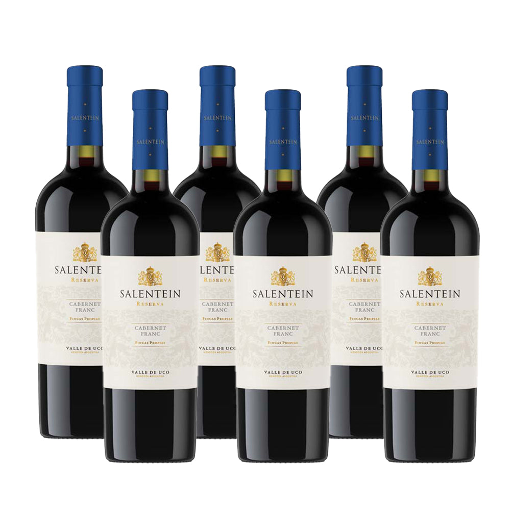 Salentein Cabernet Franc 750 ml (box of 6 bottles).