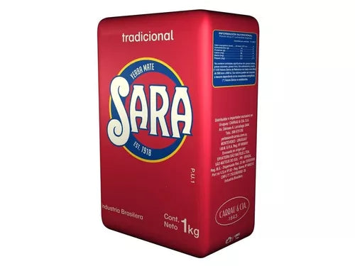Sara Traditional Uruguayan Yerba Mate 1000g/2.2oz