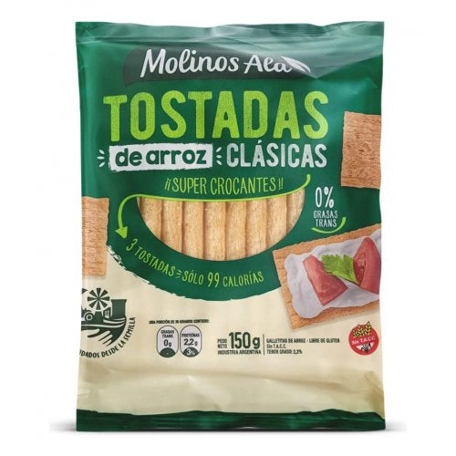 Molinos Ala - Classic Rice Toast "Extra Crispy" 150g/ 0.33lb