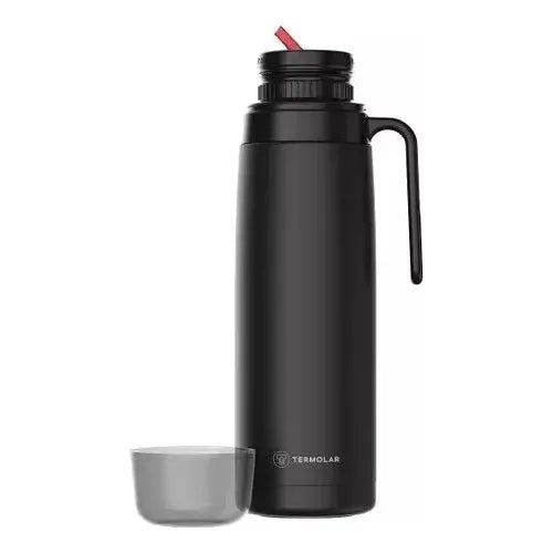 Termolar R-evolution 1L Stainless Steel Thermo Bottle - Black